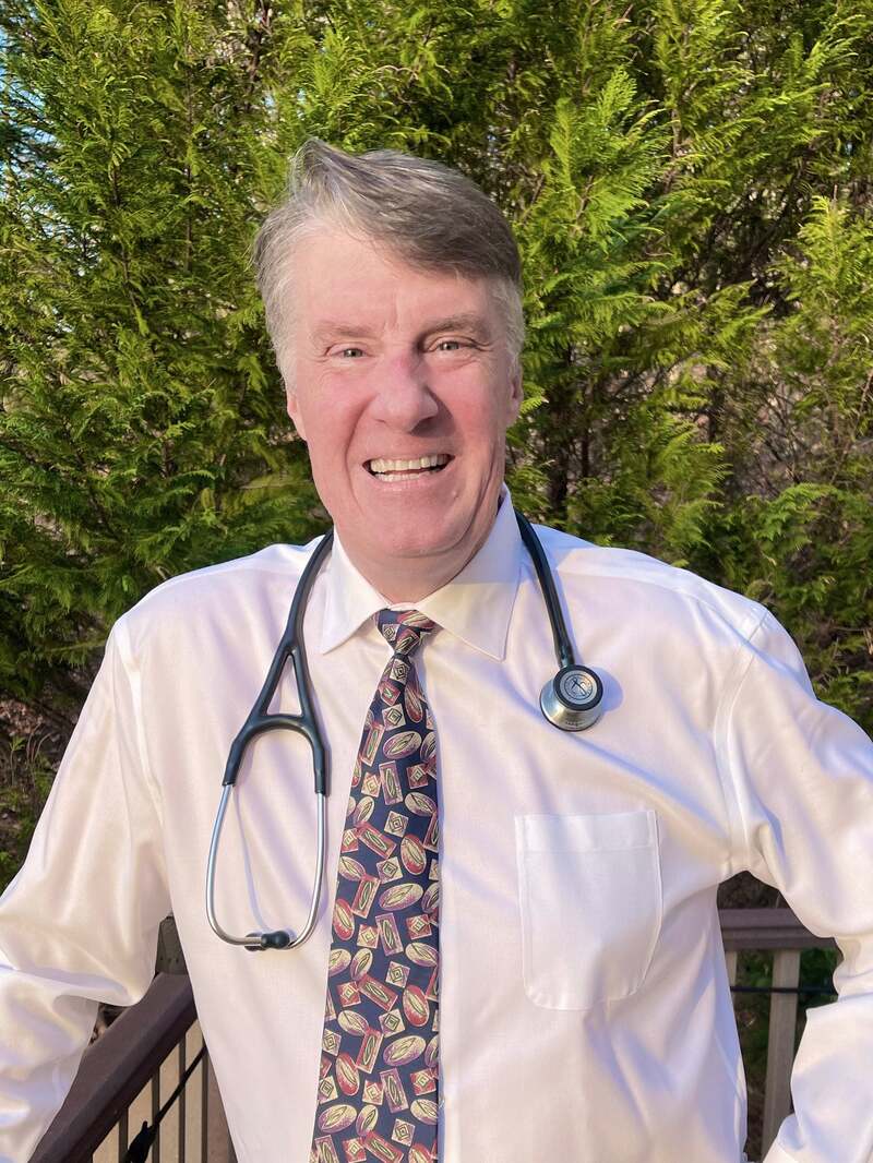Portrait of David Alligood, MD, medical director of Express Family Care